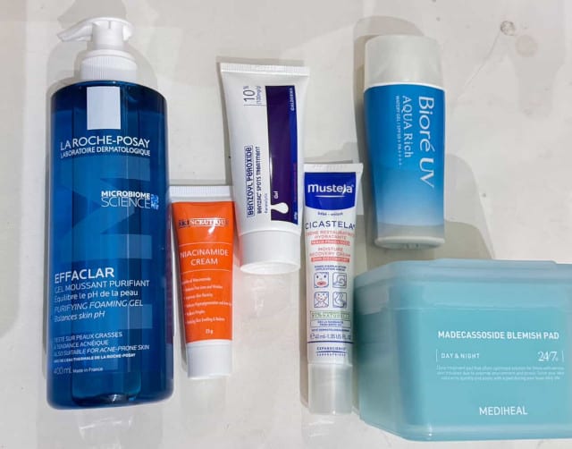 Camille Cruz skincare routine